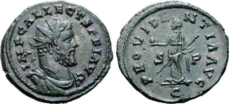 RIC 105 var Allectus
