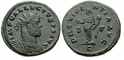 RIC 108 Allectus AE Antoninianus