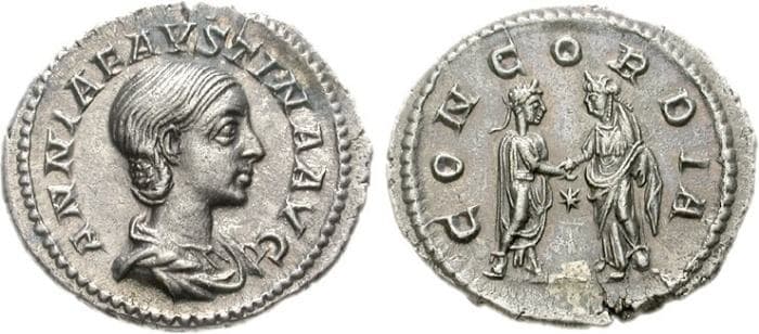 RIC 232 Annia Faustina
