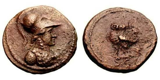 RIC II 8 Anonymous AE Quadrans