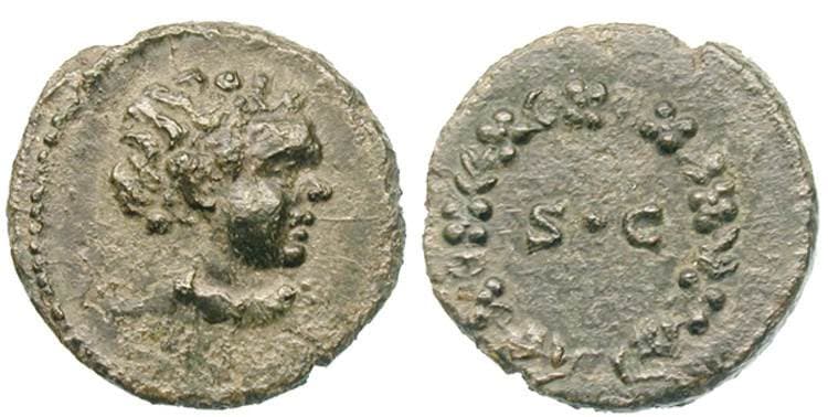 RIC II 34 Sear 2929 Anonymous AE Quadrans