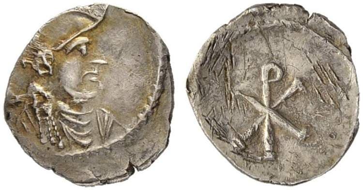 Sincona 37, 264 Anonymous AR half Siliqua, 1