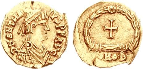 RIC 2849 Anthemius, 467-472 A