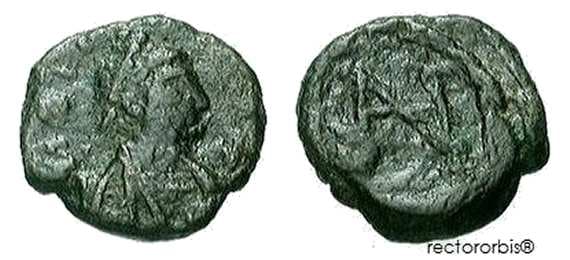RIC 2859 Anthemius AE4