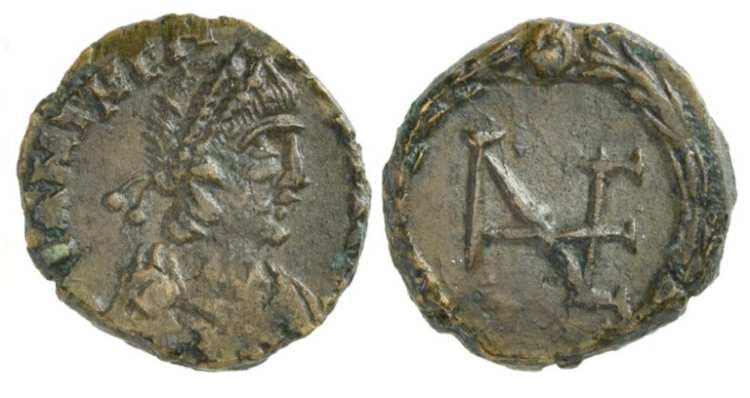 RIC 2860 Anthemius AE 12 mm