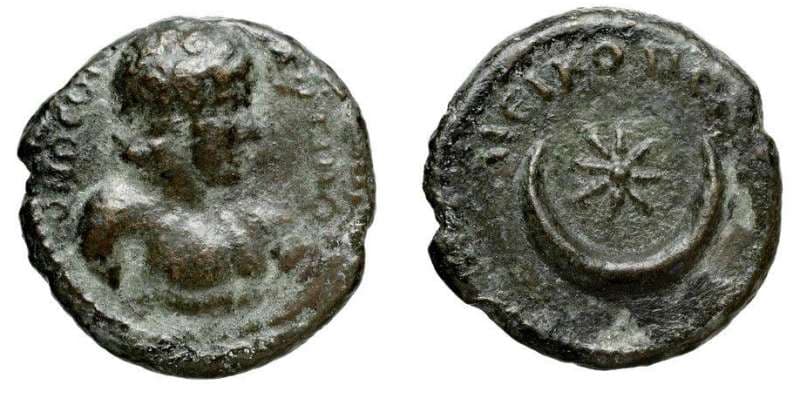 Nikopolis Epirus Paris 194 Antinous, AE17 of Nikopolis, Epirus