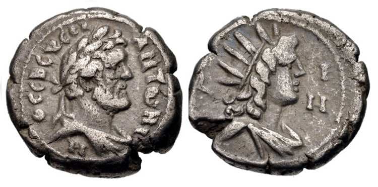 Alexandria Dattari 8169 Antoninus Pius AE23 of Alexandria, Egypt