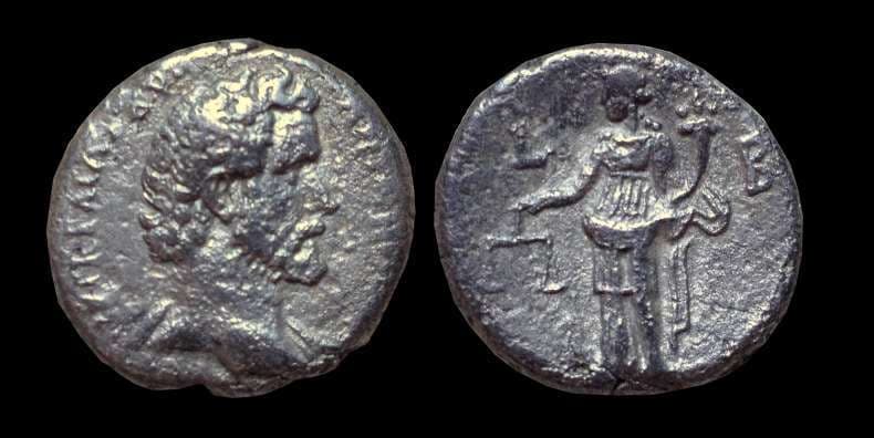 Alexandria Milne 1576 Antoninus Pius, Billon Tetradrachm of Alexandria, Egypt