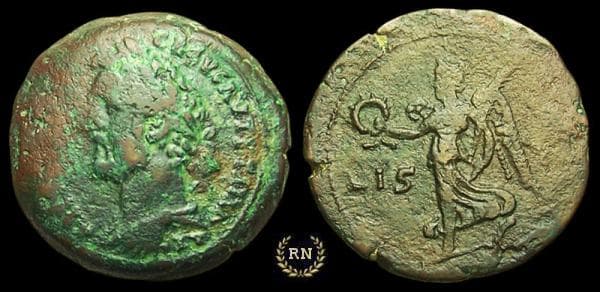 Alexandria Milne 2192 Antoninus Pius, AE Drachm, Alexandria, 22