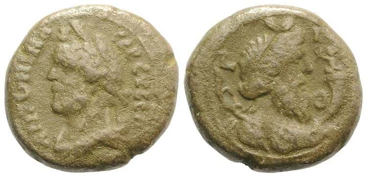 Alexandria Milne 2315 var Antoninus Pius, AE tetradrachm of Alexandria, Egypt