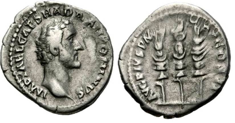 RIC 32 Antoninus Pius AR denarius, 139 AD