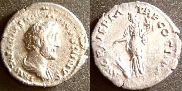 RIC 34v Antoninus Pius Denarius
