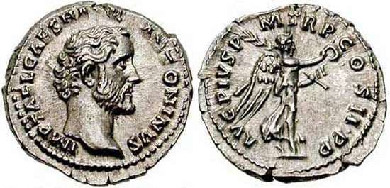 RIC 36 Antoninus Pius Denarius