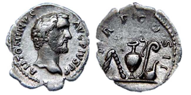 RIC 45 Antoninus Pius Denarius