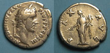 RIC 78c Antoninus Pius Denarius