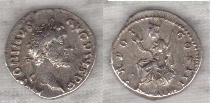 RIC 85 Sear 4119 Antoninus Pius Denarius