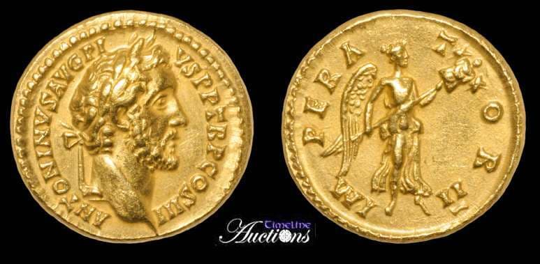RIC 109a Sear 4006 Antoninus Pius AV Aureus