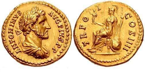 RIC 147d Antoninus Pius AV Aureus