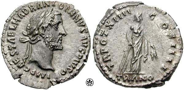 RIC 202 Sear 4108 Antoninus Pius Denarius