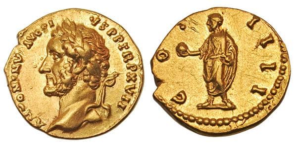 RIC 233 Antoninus Pius AV Aureus