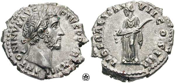 RIC 234 Antoninus Pius Denarius