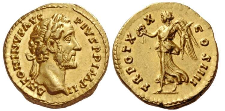 RIC 266a Sear 4028 Antoninus Pius AV Aureus