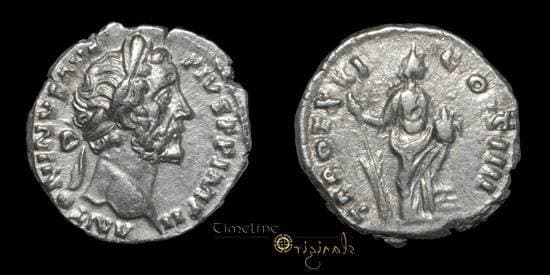 RIC 277 Antoninus Pius, AR Denarius