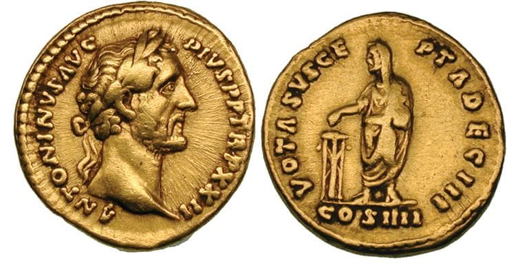 RIC 294a Sear 4033 Antoninus Pius AV Aureus