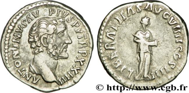 RIC 311b Antoninus Pius, AR Denarius