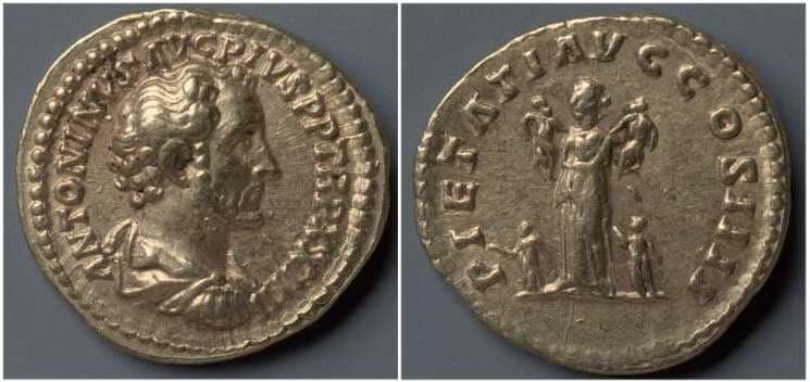 RIC 313, aureus Antoninus Pius AV Aureus