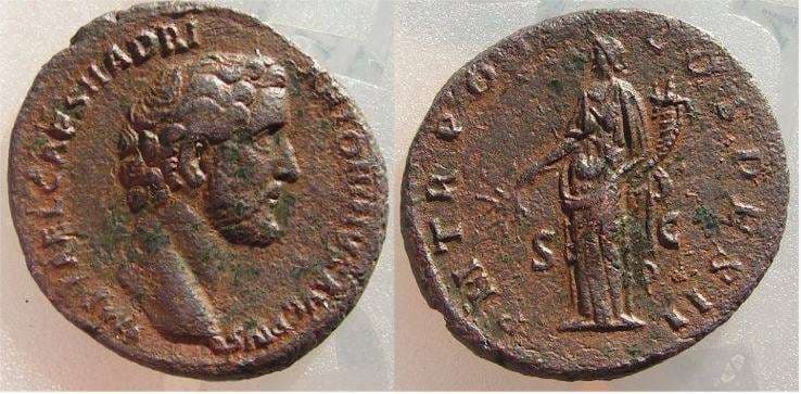 RIC 526a Antoninus Pius, AE As