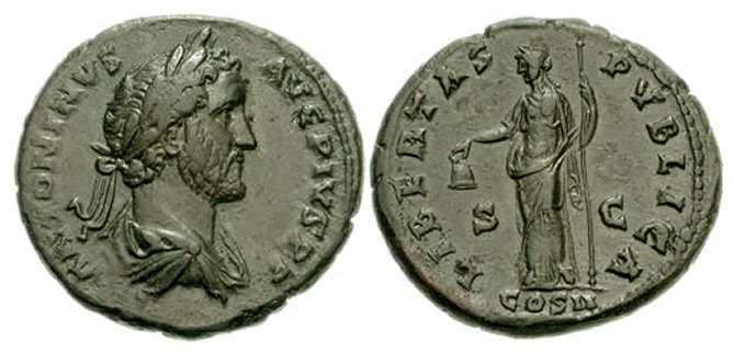 RIC 560 Antoninus Pius, AE As, 29 mm, 13