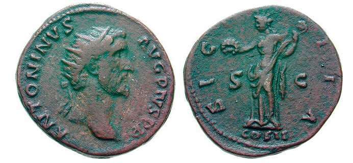 RIC 595 Antoninus Pius