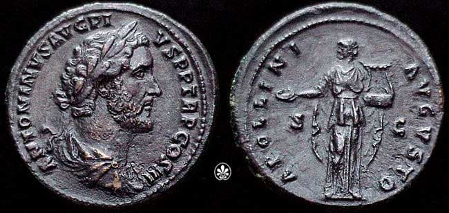 RIC 598b Antoninus Pius AE Sestertius