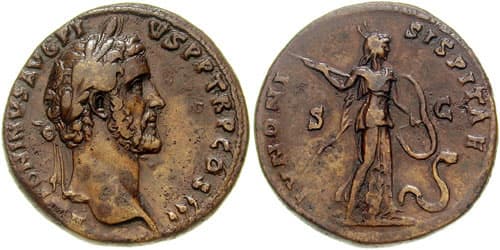 RIC 608 Sear 4186 Antoninus Pius