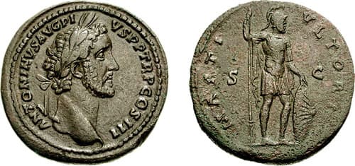 RIC 609 Sear 4193 Antoninus Pius sestertius