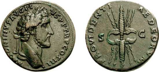 RIC 618a Sear 4208 Antoninus Pius AE Sestertius