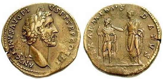 RIC 619 Antoninus Pius AE Sestertius