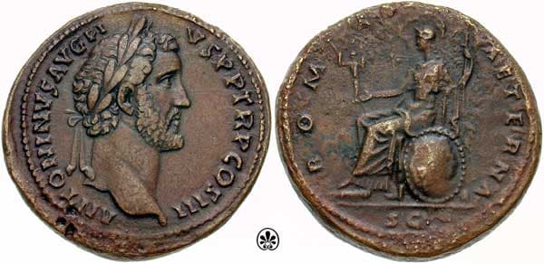 RIC 621 Sear 4211 Antoninus Pius AE Sestertius