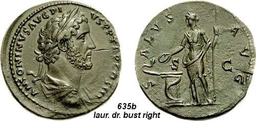 RIC 635b Sear 4214 Antoninus Pius AE Sestertius