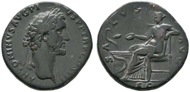 RIC 637 Antoninus Pius AE Sestertius