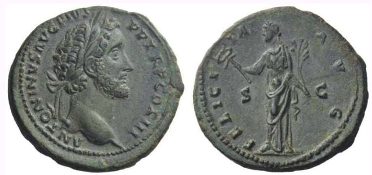 RIC 679 Antoninus Pius AE As