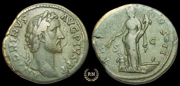 RIC 692 Sest Antoninus Pius