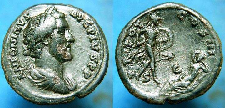 RIC 694c Sear 4315 Antoninus Pius AE As