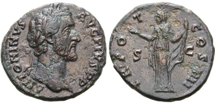 RIC 702 corr Antoninus Pius