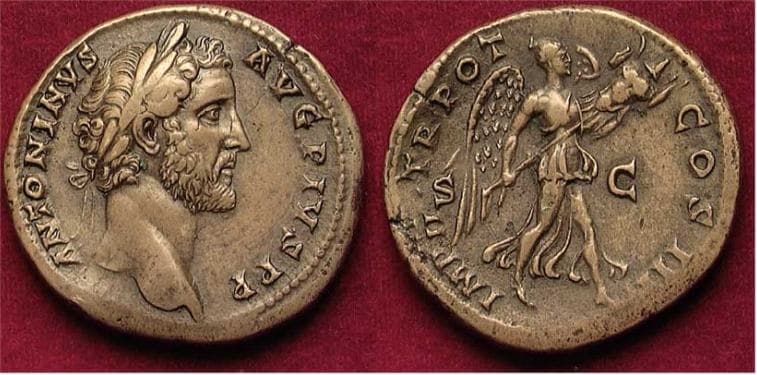 RIC 715 Sear 4180 Antoninus Pius AE Sestertius