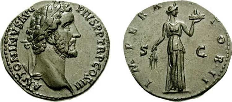 RIC 716a Sear 4181 Antoninus Pius sestertius