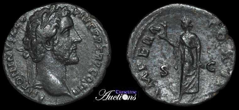 RIC 730 Antoninus Pius AE As, Struck AD 143-144