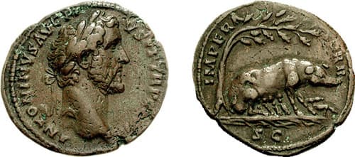 RIC 733 Sear 4302 Antoninus Pius AE As