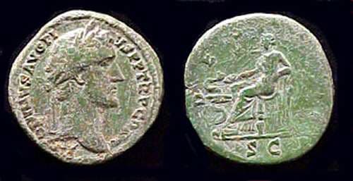 RIC 751 Antoninus Pius AE Sestertius
